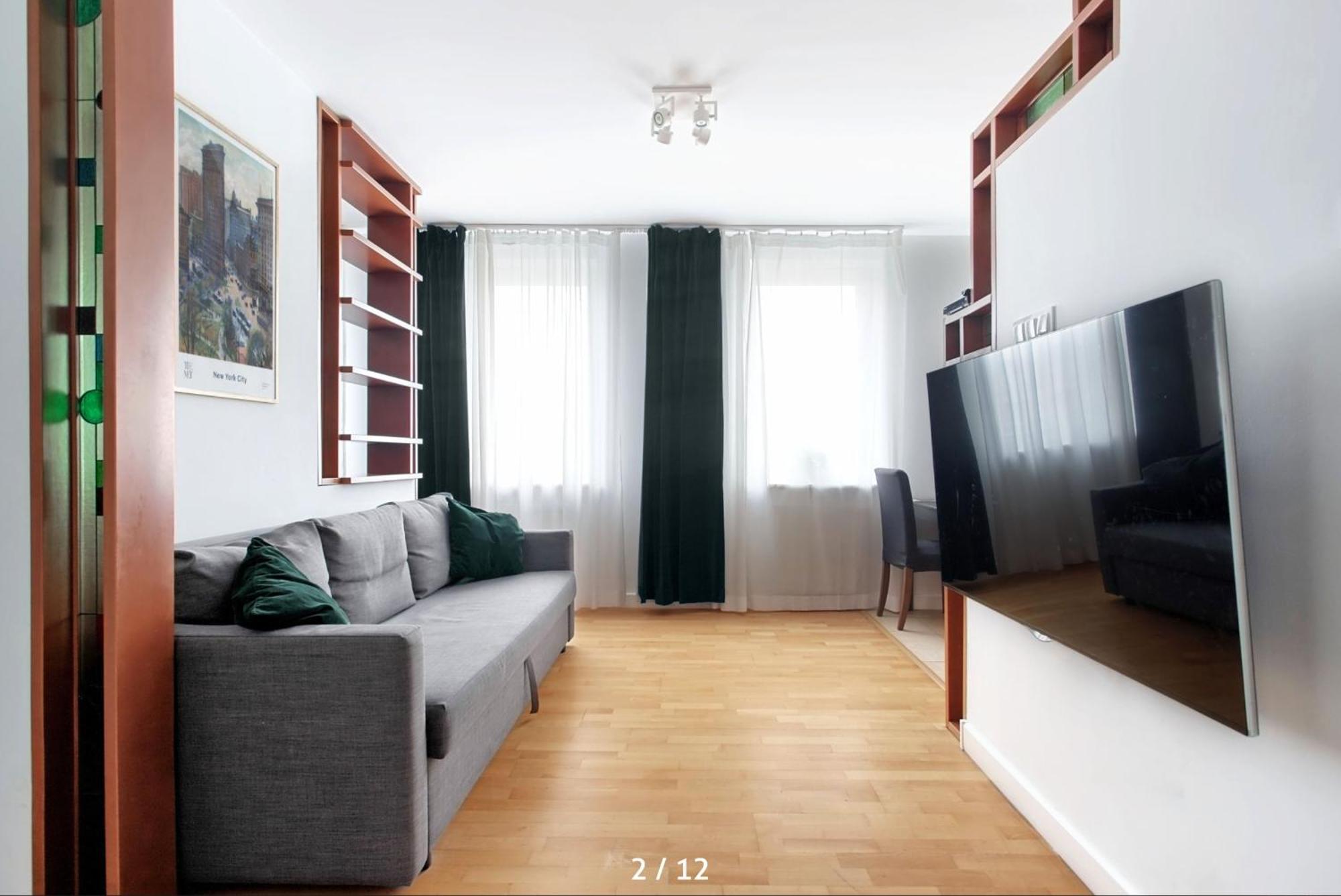 Spacious Quiet Apt Close To The Belvedere Palace Leilighet Warszawa Eksteriør bilde